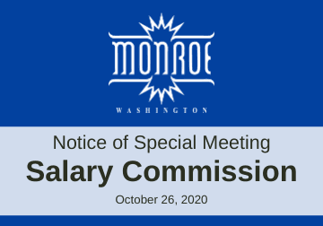Salary Commission Special Meeting
