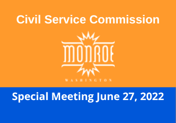Special Meeting Notice - Civil Service