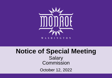 Special Meeting - Salary Commission 10.12.22