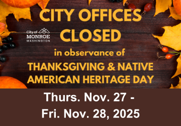 Thanksgiving/American Heritage Day Closure Graphic