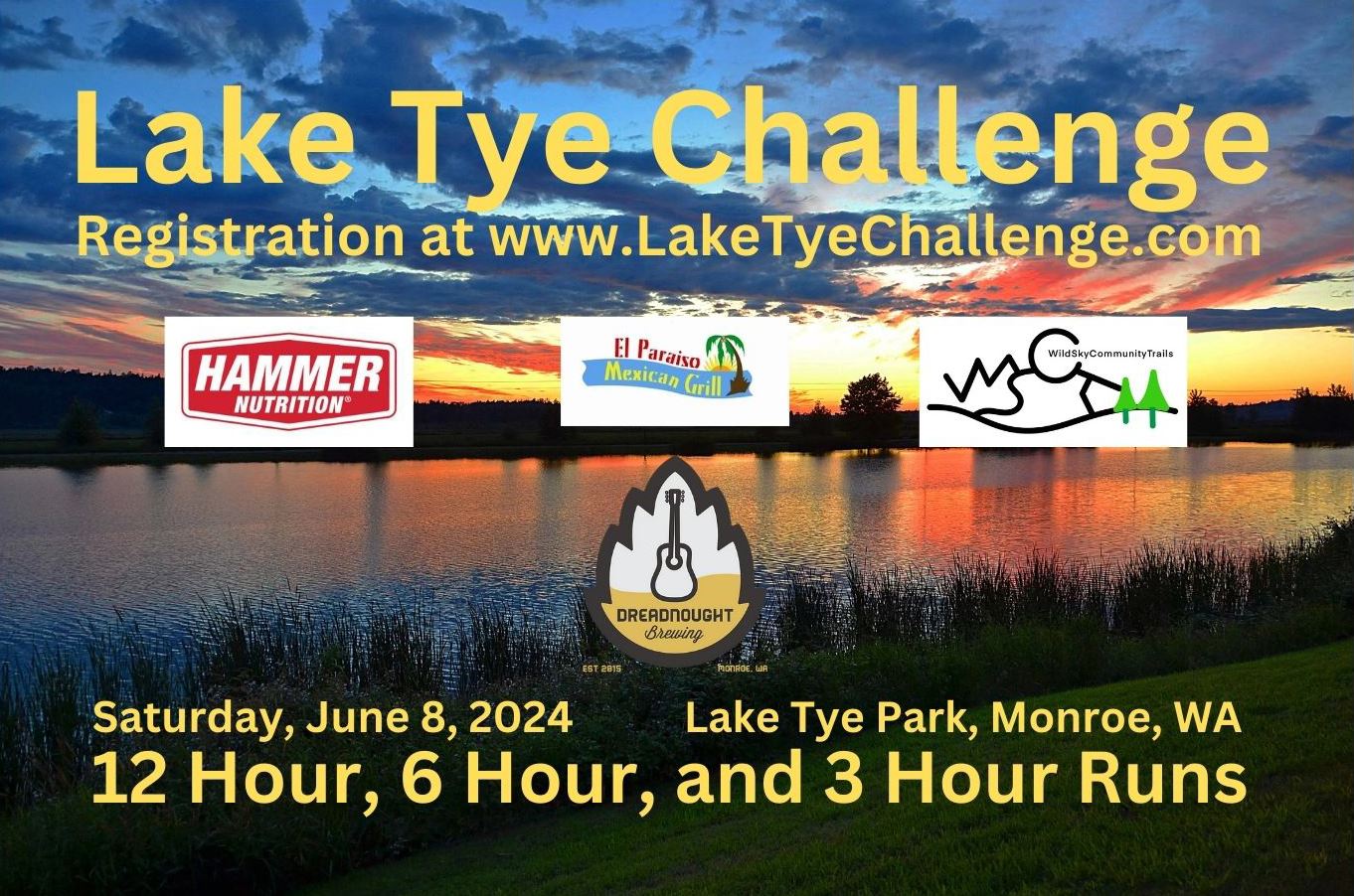 Lake Tye Challenge Event Poster